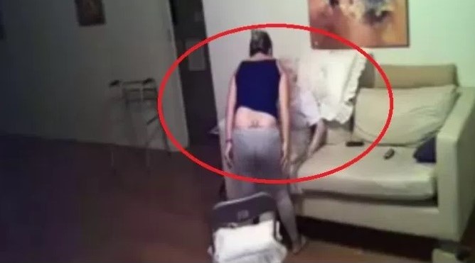 Сосед заснял жену друга на скрытую камеру в ее доме
